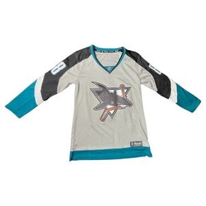Fanatics San Jose Sharks NHL Brent Burns Womens Jersey